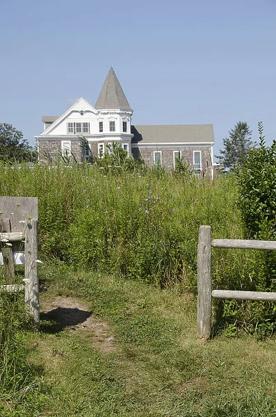 Rhode Island, Block Island (aka New Shoreham). Harbor Church
