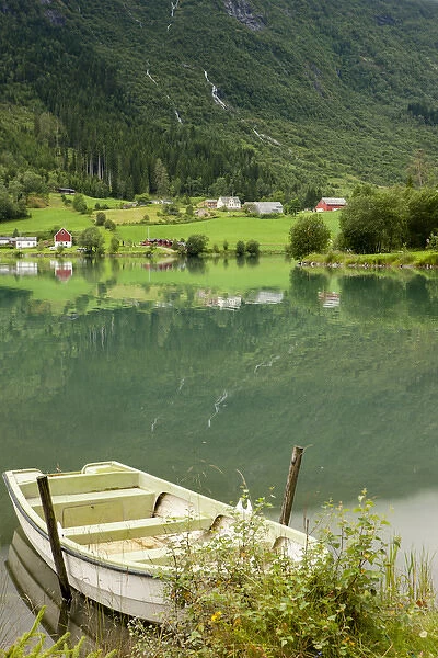 Row Boat. Olden. Norway