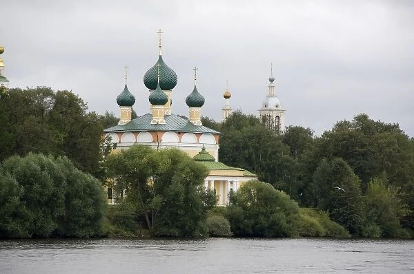 Russia, Golden Ring city of Uglich on the Volga. Cathedral of Our Saviors Transfiguration