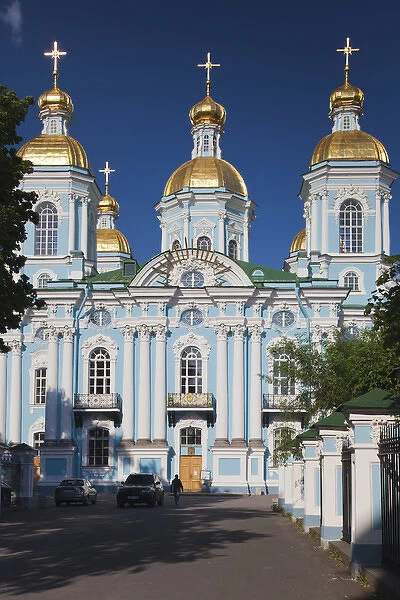Russia, Saint Petersburg, Mariinsky, Nikolsky Cathedral