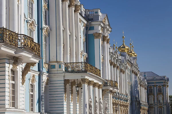 Russia, Saint Petersburg, Pushkin-Tsarskoye Selo, Catherine Palace