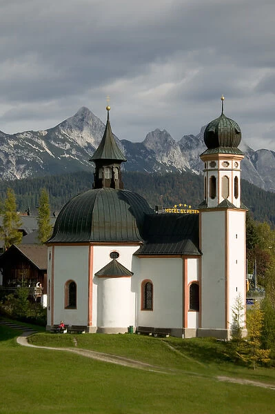 Saint Oswald Church, Seefeld, Tirol, Austria