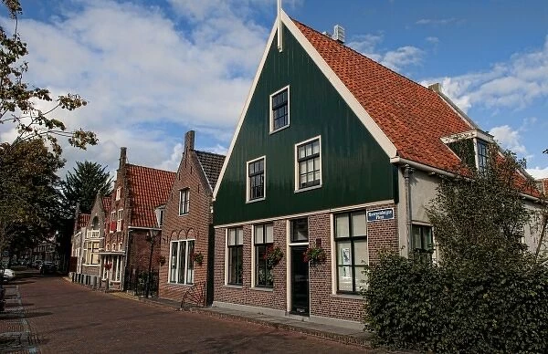 Small town of Edam, the Netherlands