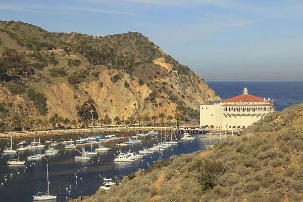 town of Avalon on Catalina Island, Southern CA, USA