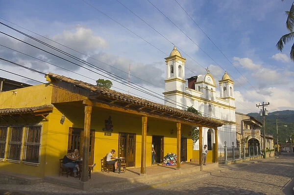 The town of Copan Ruinas, Honduras