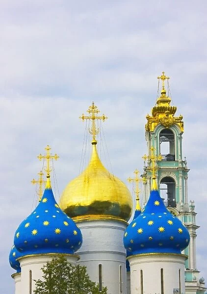 The Trinity Sergiev Monastery, Sergiev-Posad, Golden Ring of Moscow, Russia