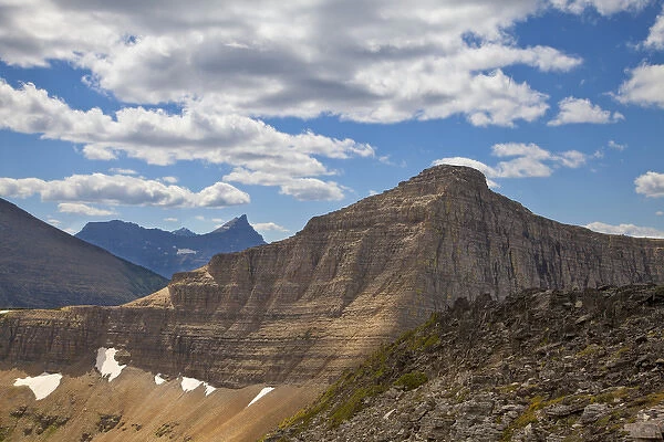 Triple Divide Peak in Glacier National Park, Montana, USA