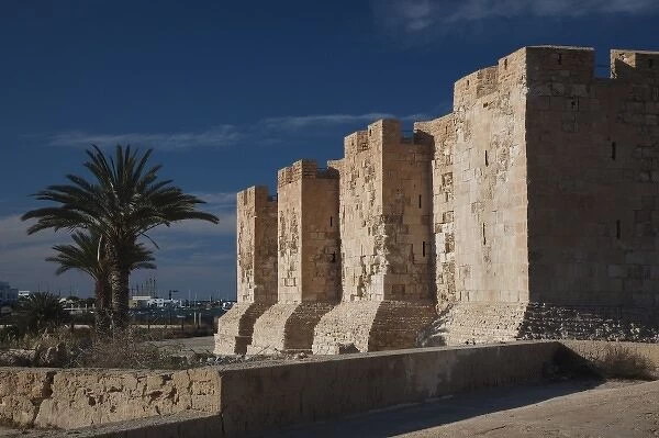 Tunisia, Jerba Island, Houmt Souq, Borj Ghazi Mustapha, fort, built by the Aragonese