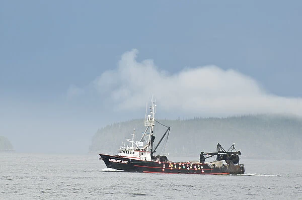 USA, AK, Inside Passage. Commercial fishing major industry of Inside Passage