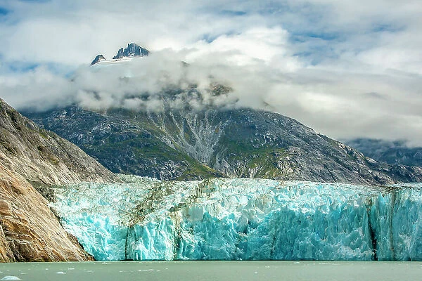 USA, Alaska, Tongass National Forest. Dawes Glacier in Endicott Arm inlet
