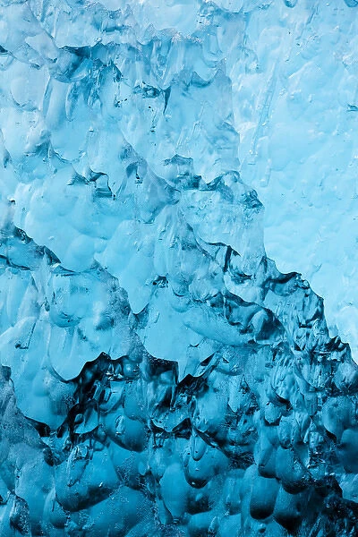 USA, Alaska, Tracy Arm - Fjords Terror Wilderness, Close-up of deep blue glacial