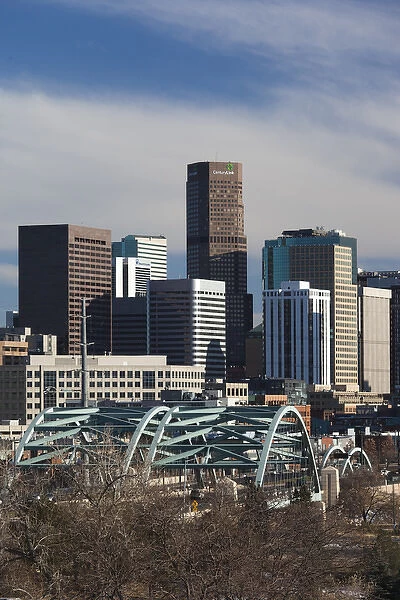 USA, Colorado, Denver, city view from the west, late afternoon