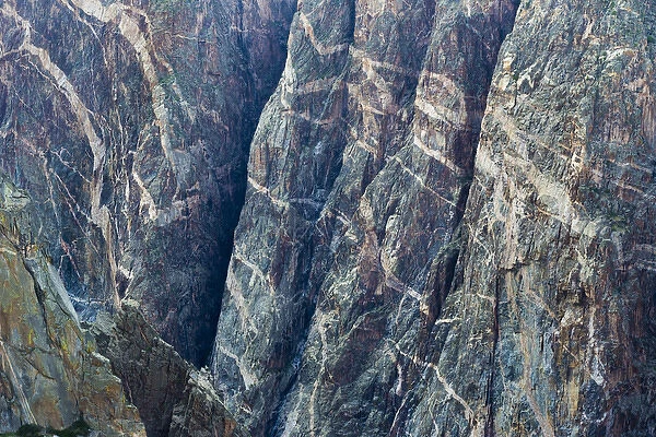USA, Colorado, Gunnison National Park. Scenic of Black Canyon