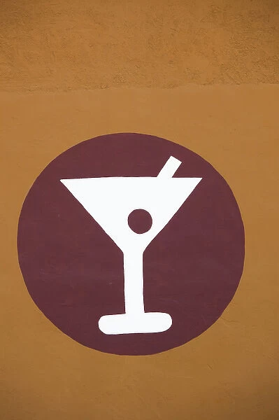USA, Nevada, Las Vegas, Downtown, First Street, cocktail lounge sign