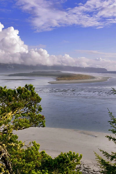 USA, Oregon. Netarts Bay in Cape Lookout State Park