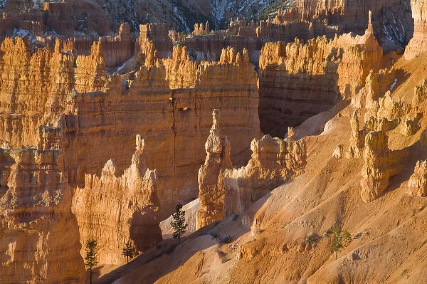 UT, Bryce Canyon National Park, Thors Hammer, in center