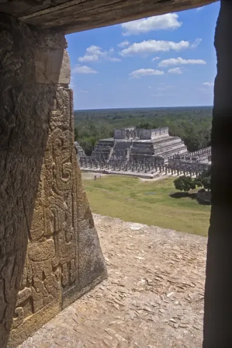 Framed Print : Chichen Itza Mayan Structure Print Framed Print : Chichen Itza Mayan Structure Print