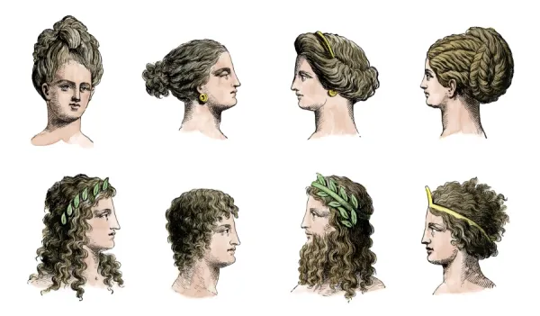 Hair styles of the ancient Greeks