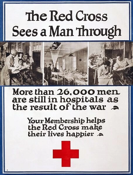 American Red Cross poster from World War I, 1919