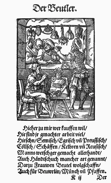 BAG MAKERS, 1568. The making and selling of leather bags, pouches, purses and gloves