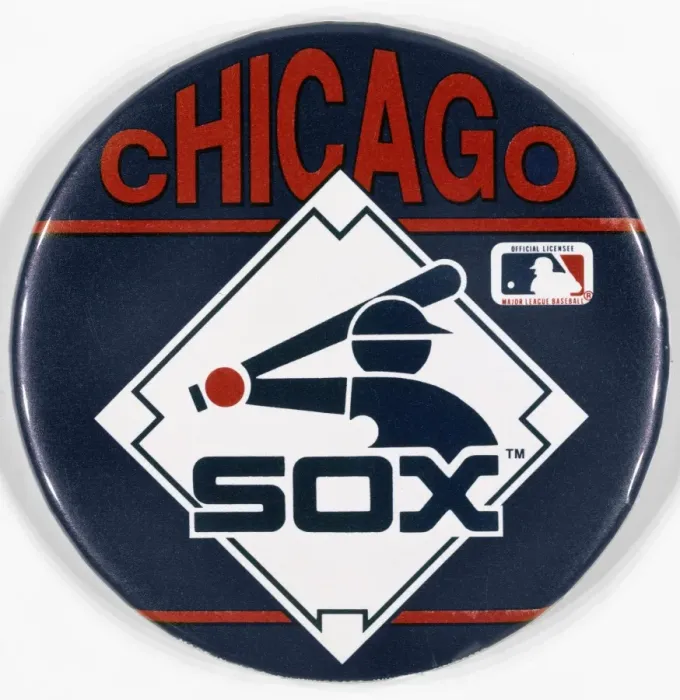 Framed Print : Late-20th Century Chicago White Sox Baseball Button Print Framed Print : Late-20th Century Chicago White Sox Baseball Button Print