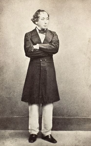 BENJAMIN DISRAELI (1804-1881). 1st Earl of Beaconsfield. English statesman and writer