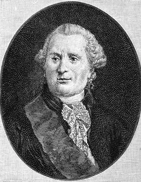 CHARLES de VERGENNES (1717-1787). Comte de Vergennes. French statesman. Wood engraving, American, 19th century