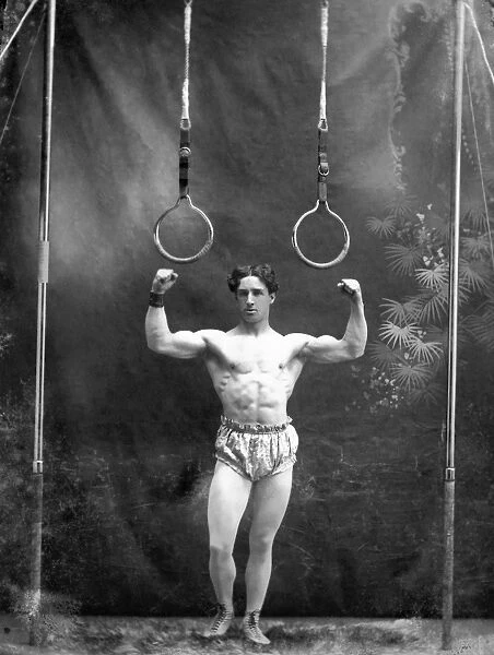 Circus Strongman, 1885