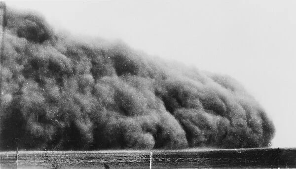 COLORADO: DUST STORM, 1935. Dust storm photographed at Prowers County, Colorado