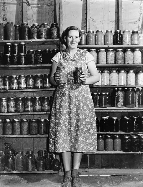 COLORADO: HOUSEWIFE, 1939. Mrs. Alfred Peterson, wife of tenant purchaser borrower