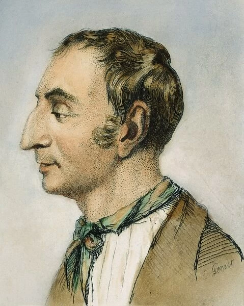 COMTE DE SAINT-SIMON (1760-1825). Claude-Henri de Rouvroy. French social reformer