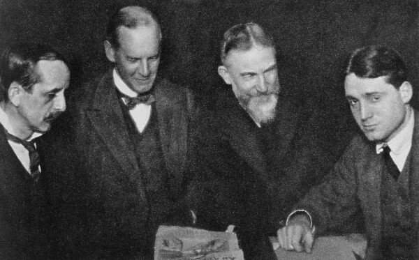 DISSECTING A PLAY. James M. Barrie, John Galsworthy, George Bernard Shaw, and Harley