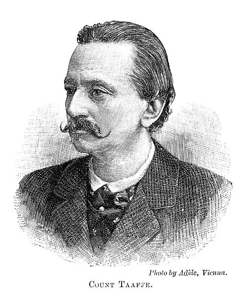 EDUARD TaFFE (1833-1895). Eduard Franz Joseph Graf von Taaffe, 11th Viscount Taaffe