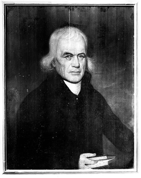 FRANCIS ASBURY (1745-1816). American (English-born) Methodist bishop. Painting