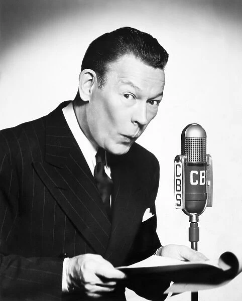 FRED ALLEN (1894-1956). American radio personality and cinemactor. Photographed in 1940