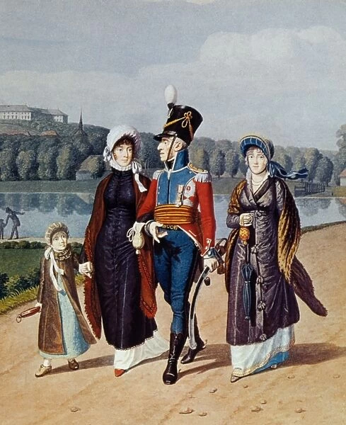 FREDERICK VI OF DENMARK. King of Denmark and of Norway (1768-1839) and his family