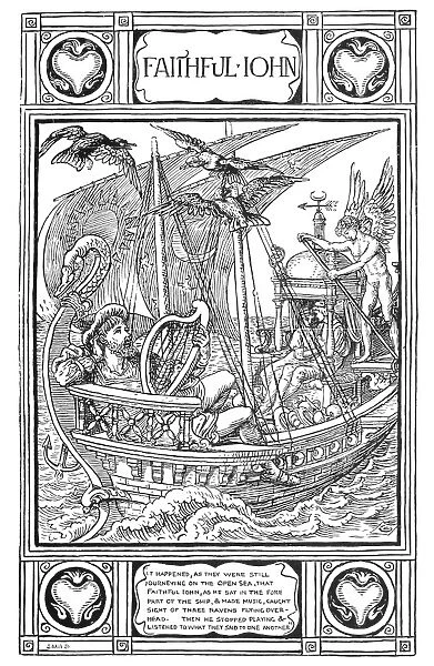 GRIMM: FAITHFUL JOHN. It happened as they were still journeying on the open sea