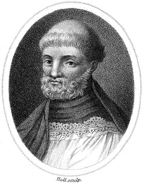 JEAN FROISSART (1333?-1400). French chronicler. Stipple engraving, English, 1820