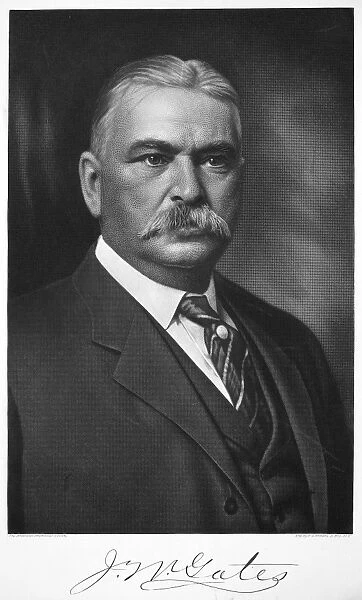 JOHN WARNE GATES (1855-1911). American promoter and speculator