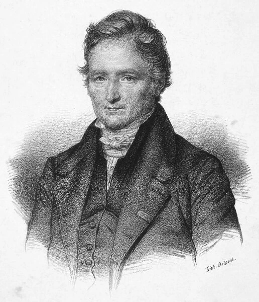 JOSEPH LOUIS GAY-LUSSAC (1778-1850). French chemist and physicist. Lithograph, French