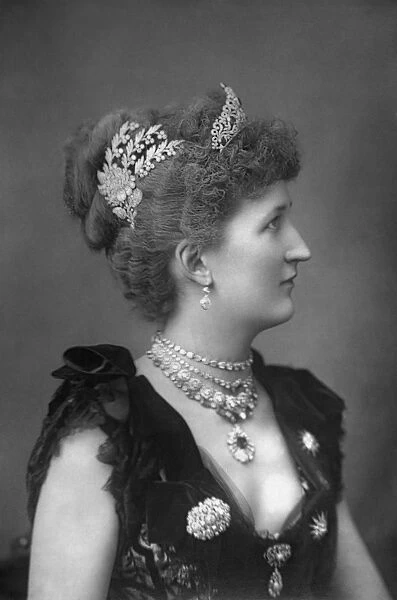 LADY CAREW (c1864-1922). Julia Mary Lethbridge, wife of Robert Carew, 3rd Baron Carew
