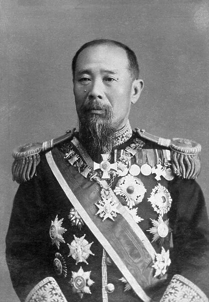 MARQUIS ITO HIROBUMI (1841-1909). Japanese statesman. Photograph, c1900