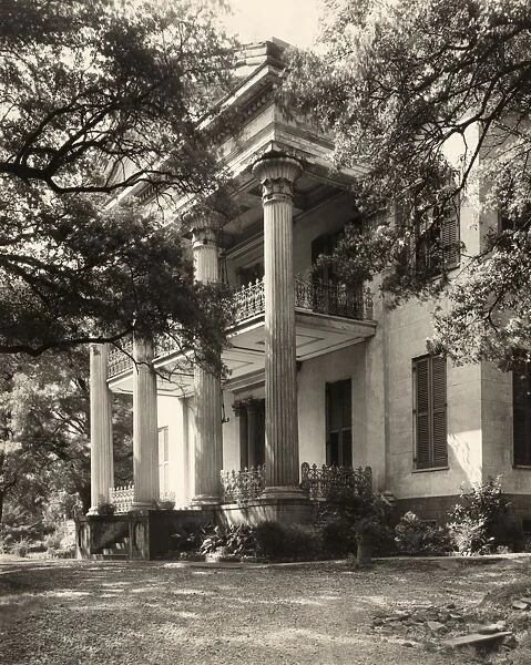 MISSISSIPPI: NATCHEZ, 1938. Stanton Hall in Natchez, Mississippi, built by Frederick