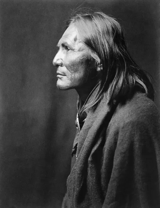 Framed Print : Apache Man Print, c1906 Framed Print : Apache Man Print, c1906