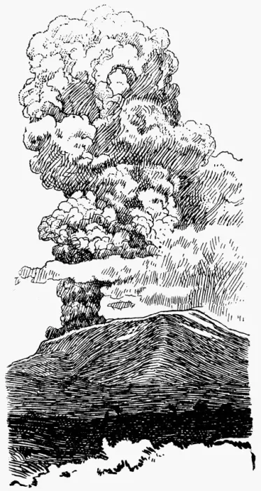 Framed Print : Cauliflower Clouds Print, Pen-and-ink Drawing Framed Print : Cauliflower Clouds Print, Pen-and-ink Drawing