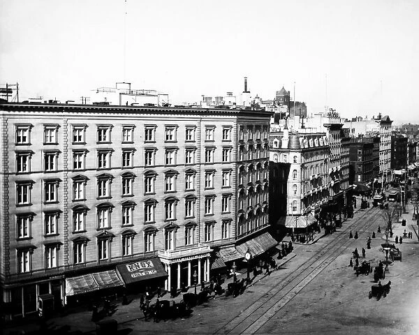 NEW YORK CITY: HOTEL. The Fifth Avenue Hotel in New York City, c1880
