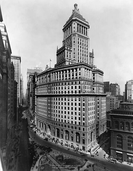 NYC: STANDARD OIL, c1926. The Standard Oil Building at 26 Broadway in Manhattan, New York City