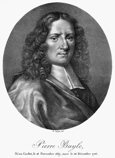 PIERRE BAYLE (1647-1706). French philosopher and critic
