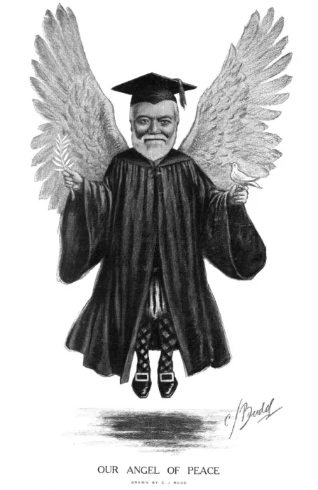 Framed Print : Print of Andrew Carnegie, 1913 Cartoon Framed Print : Print of Andrew Carnegie, 1913 Cartoon