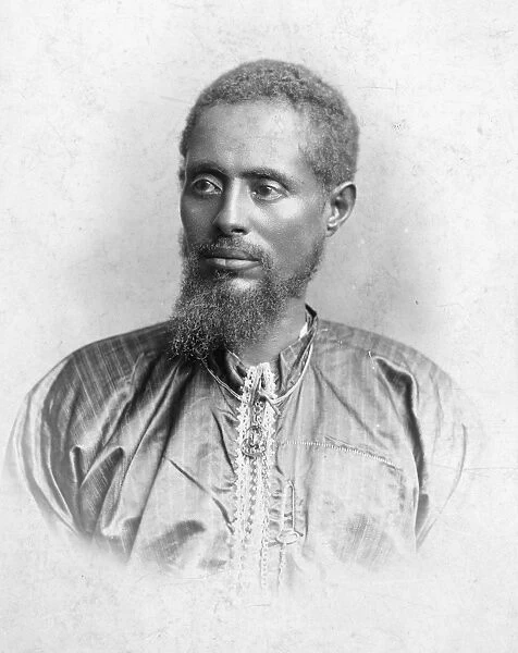RAS MAKONNEN (1852-1906). General and governor of Harar province in Ethiopia. Photograph